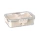 thumbnail image 1 of Organizador de cocina transparente con compartimentos, recipiente hermético apto para alimentos con asa, apto para frigorífico, 1 of 8