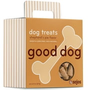 Sojos Good Dog Crunchy Natural Dog Treats, Shepherd's Pie, 8-Ounce Box