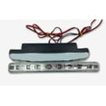 thumbnail image 3 of 2 luces LED de circulación diurna para coche, impermeables, de alta potencia, 5 W, 12 V, luces decorativas universales, rejilla central de 8 LED, 3 of 5