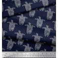 thumbnail image 3 of Soimoi Cotton Duck Fabric Turtle Block Fabric Prints by Yard 42 Inch Wide, 3 of 3