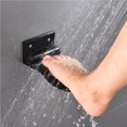 thumbnail image 5 of Wosthever Taburete de ducha, Pedestal de baño, accesorios antideslizantes para el hogar, taburetes antideslizantes montados en la pared, Accesorios de baño Plata, 5 of 5