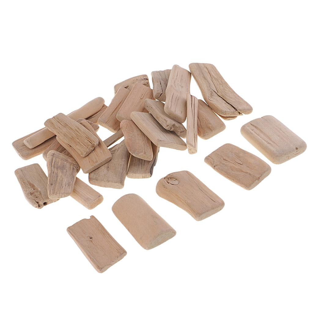 QSTDGVPW Prettyia Collection Driftwood Craft Pieces Art Beach Craft