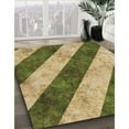 thumbnail image 2 of Ahgly Company Indoor Rectangle Patterned Metallic Gold Area Rugs, 8' x 12', 2 of 6