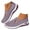 Dark Purple, variant on Mepaouo Orthopedic Walking Shoes for Women Arch Support Running Tennis Sneakers Slip on Casual Loafers