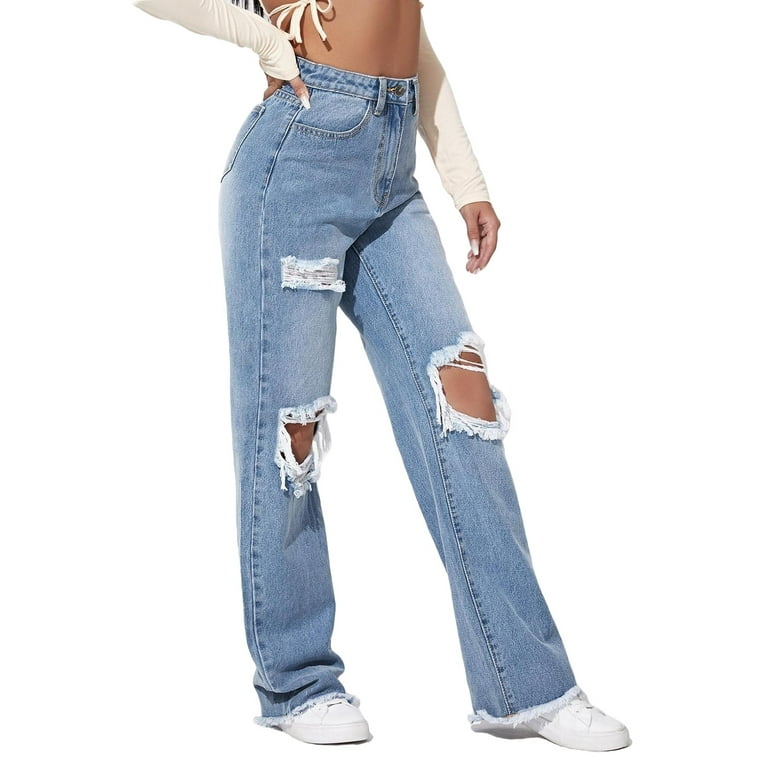 Walmart wide leg jeans cheap