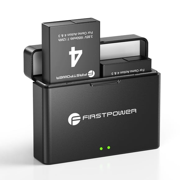 Batería de repuesto FirstPower Osmo Action 4 y 3 (2 x 1850 mAh)