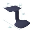 thumbnail image 2 of ECR4Kids The Surf Portable Lap Desk, Kids Floor Desk, Asient ECR4Kids ECR4Kids, 2 of 2