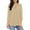 Beige, variant on Aboser Ladies Tops and Blouses Dressy Casual Collared Tunic Top Flowy 3/4 Length Sleeve Shirts Solid Color V Neck T Shirt Loose Fit Work Blouse