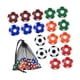 thumbnail image 5 of Pelotas de futbolín, mini futbolines, balones de fútbol pequeños, fútbol de mesa multicolor 32cm, 5 of 9