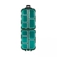 thumbnail image 1 of Almencla 2xFishing Tackle Box Fishing Accessory Tackle Storage Tray Fishing Storage Box Green 2 Pcs, 1 of 8
