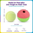 thumbnail image 4 of Brightkins Tough & Tumble 2-piece Watermelon, Puppy Essentials, Dog Birthday Treat Pouch Gifts, 4 of 8