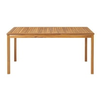 Alaterre Furniture Okemo Acacia Wood Outdoor Dining Table, Natural