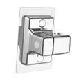 thumbnail image 4 of 2x para Cabezal de Ducha, Soporte para Brazo de Ducha, Soporte para Cabezal de Ducha de Mano Montado en La Pared para Baño 2 piezas, 4 of 8