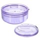 thumbnail image 1 of Purple Denture Container Denture Case for Daily Use, 1 of 5