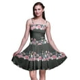 thumbnail image 1 of Bimba Robe Soleil Mini à Bretelles Spaghetti pour Femmes, Haut à Taille Smockée Imprimé Floral - X-Grand, 1 of 5