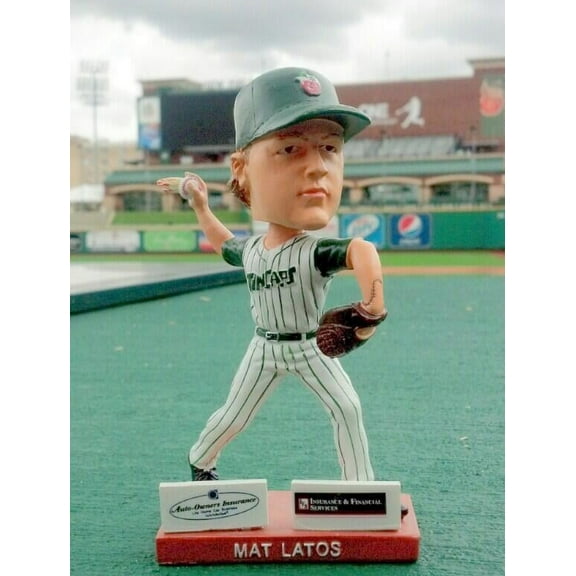 Mat Latos Fort Wayne TinCaps SGA - 06/02/13 Bobblehead MiLB