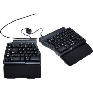 Matias Ergo Pro Quiet-Click Mechanical Switch Keyboard for PC - (Best Quiet Mechanical Keyboard)
