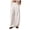 White, variant on COMVALUE Men's Summer Pleated Linen Wide Leg Pants Loose Fit Draped Retro Casual Trousers (Khaki, XL)