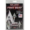 thumbnail image 2 of Vision Quest Broadheads 24003 Phat Head 100gr Stainless Steel, 2 of 2