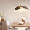 thumbnail image 6 of UEEYAC Wabi-sabi Walnut Chandelier Flying Bird Shape Dining Room Pendant Light, 6 of 10