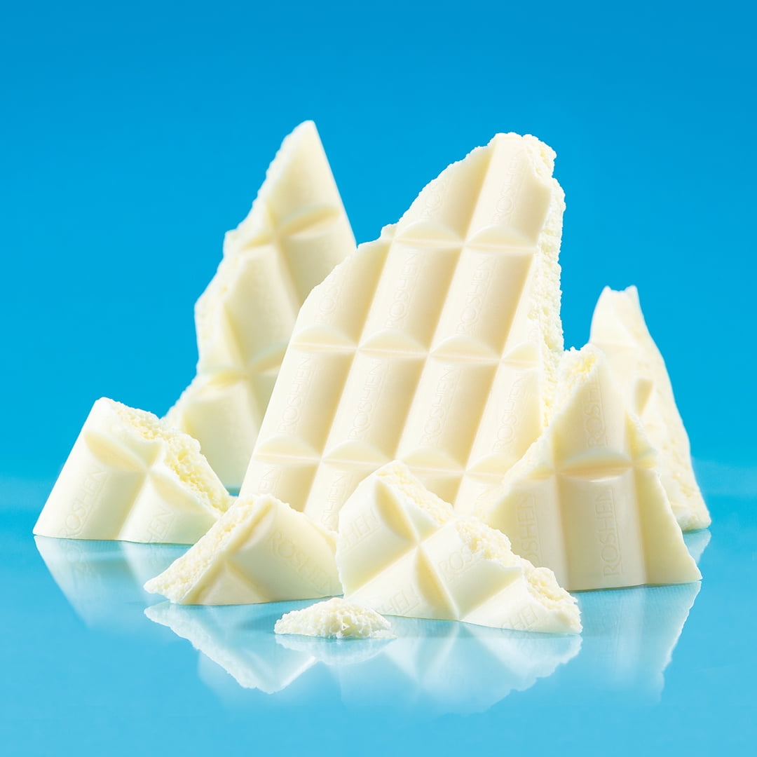 Roshen "Aerated" Fine White Bubble Chocolate Bar, Kosher and Halal (2.81 oz/80 grams) Pack of 3