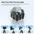 thumbnail image 5 of Ulanzi OMBRA II Lightweight Travel Tripod with Ball Head & Phone Clamp – 156cm Extendable Aluminum Tripod for DSLR, Mirrorless & Smartphones, 360° Pan, 10kg Load, 5 of 15