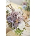 thumbnail image 3 of Flores artificiales N&T Nieting, color polvo, 25 rosas de espuma, 3 of 6