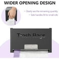 thumbnail image 4 of 2-Pack Trash Bag Holder Dispenser, Stackable Garbage Bag Dispenser, Extra Large Trash Organizer for Kitchen Laundry Under Sink, Wall Mounted or Freestanding, Metal Black, 4 of 7