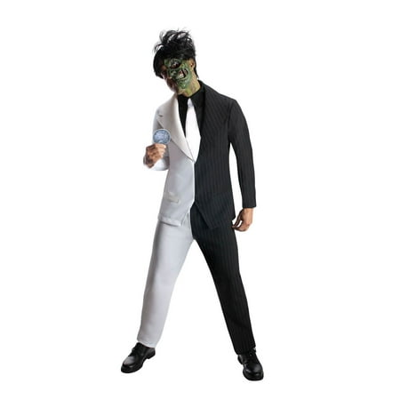 Mens Two Face Halloween Costume