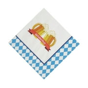 Fun Express 6 1/2" Oktoberfest Party Luncheon Napkins - 16 Count