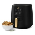 Beautiful 3 Qt Air Fryer with TurboCrisp Technology, Black Sesame by