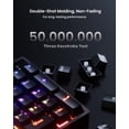 thumbnail image 4 of Teclado mecánico RGB para juegos wegear Blue Switch 104 teclas, 4 of 7