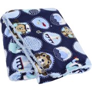 Garanimals Boating Buddies Printed Valboa Blanket