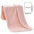 thumbnail image 3 of Xecvkr Microfiber Bath Towel Set Ultra Soft Absorbent Quick Drying Hand Towels Hanging Loops Fluffy Bathroom Washcloths for Adults Family Homes Daily Beige, 3 of 6