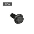 thumbnail image 3 of M10x25mm Hexagonal Brida Pernos, 6uds 10.9 Grado Carbono Acero Hexagonal Cabeza Tornillos, 3 of 5