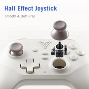 FLYDIGI DuneFox Wireless Controller, Hall Effect Joysticks & Triggers, Grip Vibration, 3 Connection Modes, Multi-Platform Controller for PC/NS/Android/Laptop/TV