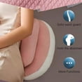 thumbnail image 4 of Tottlebee Pregnancy Pillow - Memory Foam Belly Support, Adjustable & Washable, 4 of 7