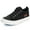 Black-A, variant on Women's Slip On Laceless Canvas Sneaker