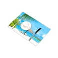 thumbnail image 3 of MKHERT Beautiful Tropical Beach in Maldives Resort with Palm Trees Placemats Table Mats for Dining Room Kitchen Table Decoration 12x18 inch,Set of 6, 3 of 4