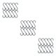 thumbnail image 4 of Kearding Ganchos en S duraderos y fáciles de usar de 10 piezas para colgar ganchos en S ganchos en forma de S de alta resistencia ganchos en S Type1 NO1, 4 of 6