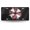 Multicolor-28, variant on Front License Plate featuring Resident Umbrella Evil Corp Symbol, Novelty Vanity Tag, Metal, 6 x 12 Inch