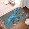 thumbnail image 5 of Daiia Design Name Door Mat Outdoor Indoor Hello Doormat, 16x24 Inch,Entry Rug Non-Slip Washable Indoor Door Mat, Small Oriental Accent Throw Rug For Bedroom Kitchen Entryway Bathroom, 5 of 9