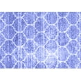 thumbnail image 1 of Ahgly Company Machine Washable Indoor Rectangle Abstract Blue Contemporary Area Rugs, 8' x 10', 1 of 4