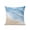 Blue, variant on 1 Pack Outdoor Throw Pillow, Turquoise Waves Coastal Waterproof Pillow with Insert Included, Seaside Summer Beach Ocean Decorative Accent Cushion Sofa Pillows for Patio Porch, 16 x 16 In