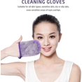 thumbnail image 5 of 6 Pieces Of Flannel Makeup Remover Gloves, Cleansing Finger Covers, Reusable Towels, Looped Shower Gloves, Soft Washing Gloves (9 * 13cm), 5 of 5