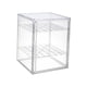 thumbnail image 5 of Vitrina, caja de exhibición, contenedores de almacenamiento, estante, soporte, elevador, vitrina para casco, vitrina para figuras de acción, 3 niveles, 5 of 9