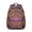 Multicolor, variant on Mushrooms Backpack Boho Vintage Fairy Tale Woodland Design Psychedelic Trippy Aesthetic School Bag