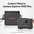 thumbnail image 2 of Jackery Carrying Case Bag for Explorer 100 Plus Portable Power Station - Black (Power Station Not Included), 2 of 4