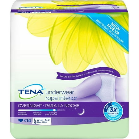 UPC 191567582013 product image for 3 Pack - TENA Overnight Pull On Large Disposable Heavy Absorbency Underwear 14 e | upcitemdb.com