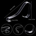 thumbnail image 2 of "5 Pairs Acrylic Clear Sandal Shoes Display Stand Inserts Holders Shoe Display Rack Shoe Support For Women's Shoes", 2 of 4